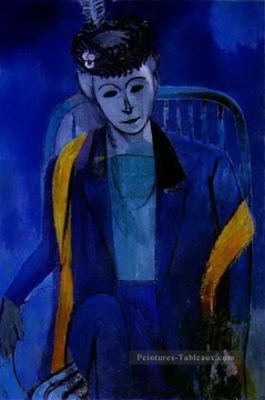  artist - Portrait de l’artiste femme 191213 fauvisme abstrait Henri Matisse